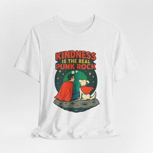 Kindness Is The Real Punk Rock T-shirt | Unisex Soft Style Tee | Graphic Tee | Hopecore | Kindness is Punk