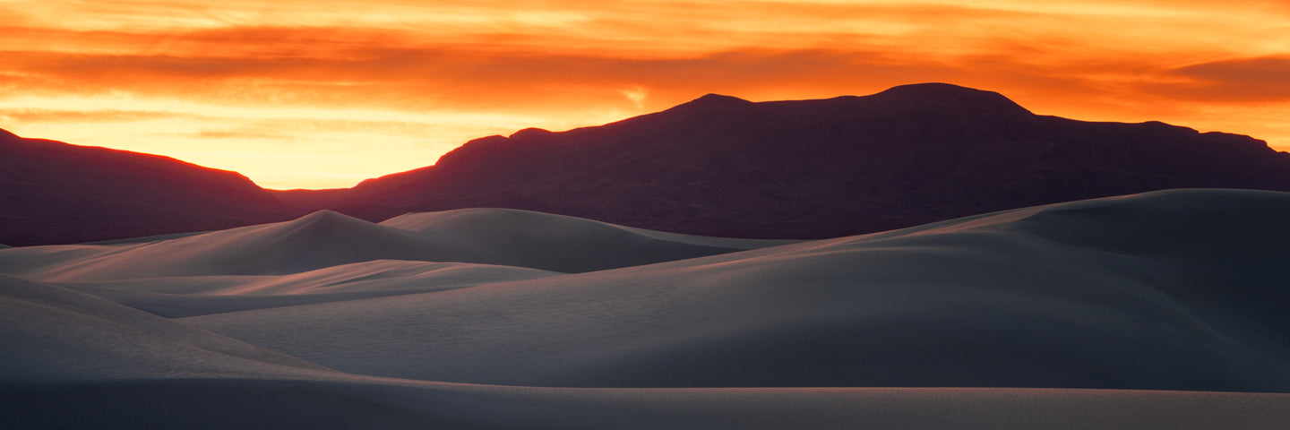 Glowing White Sands